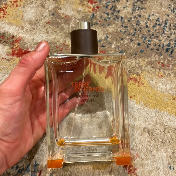 Hermès Terre Eau intense EMPTY bottle 🥰👌 - Picture 1 of 5